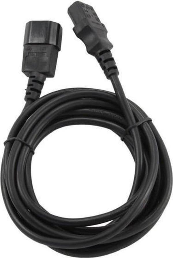 Gembird PC-189-VDE virtajohto Musta 1,8 m C14-liitin