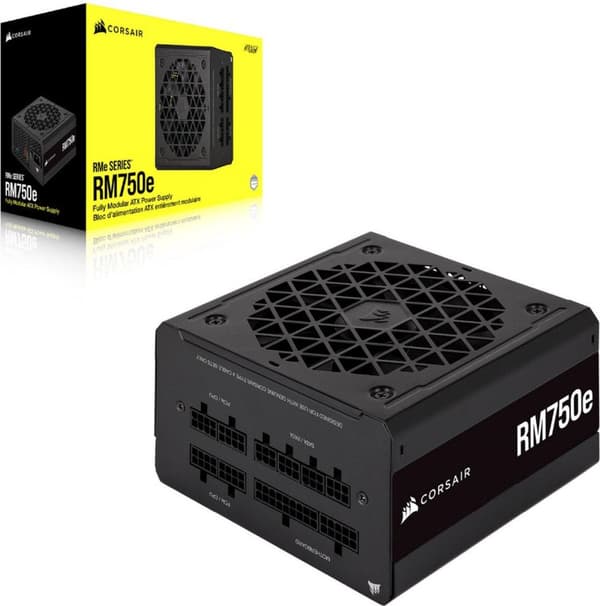 Corsair PSU RM750e 750W 80+GOLD FM ATX3.0 (CP-9020262-EU) Sort