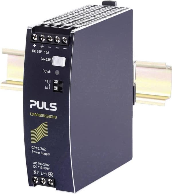PULS DIN-skinne strømforsyningsenhed (DIN-skinne) CP10.242 24 V/DC 10 A 240 W 1 x (CP10.242)