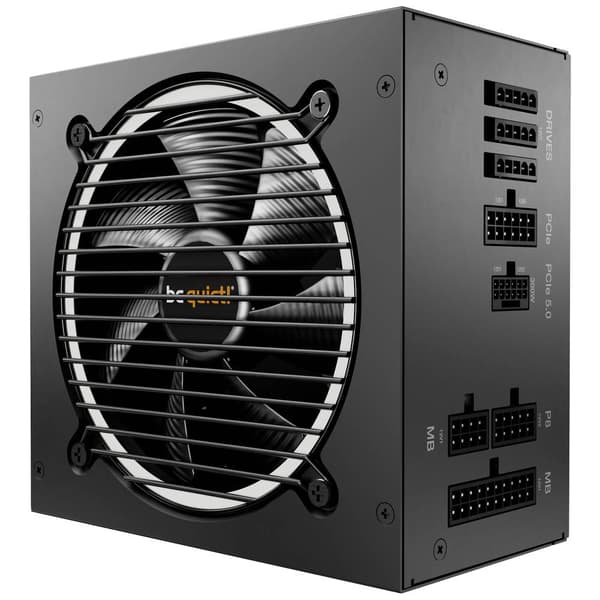 BeQuiet Pure Power 12 M PC nätaggregat 550 W ATX 80PLUS® Gold Svart