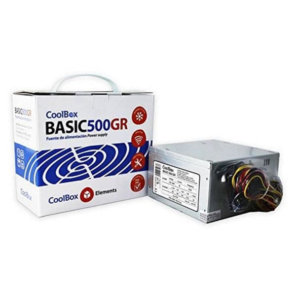 Strømforsyning CoolBox COO-FA500BGR 500W