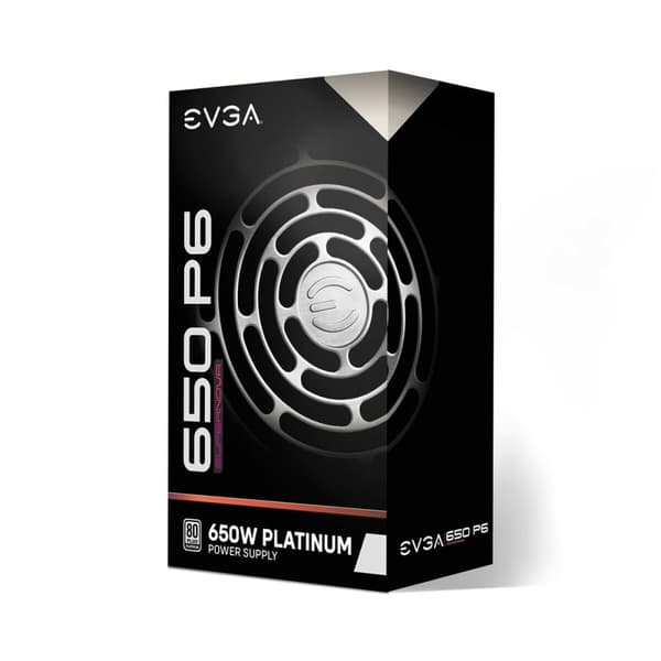 Strømforsyning Evga Supernova 650 P6 Sort 650 W modulær