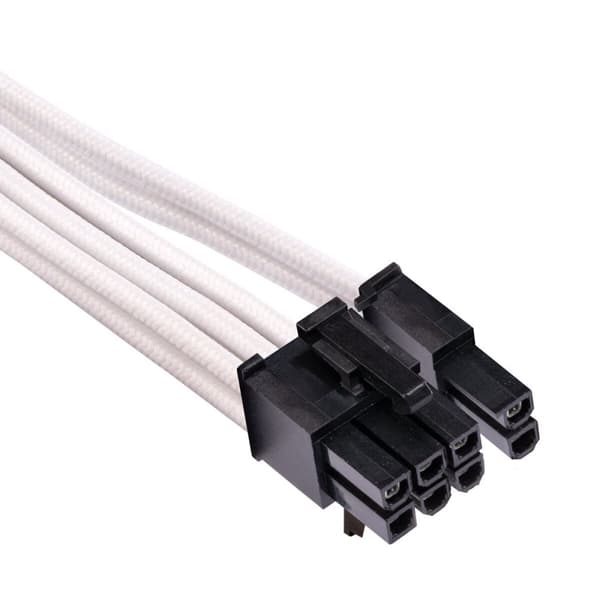 Strømkabel Corsair CP-8920245 Hvid Han-stik Han-stik/Han-stik Straight