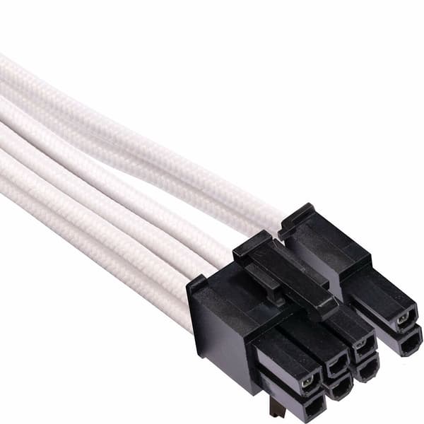Strømkabel Corsair CP-8920245 Hvid Han-stik Han-stik/Han-stik Straight
