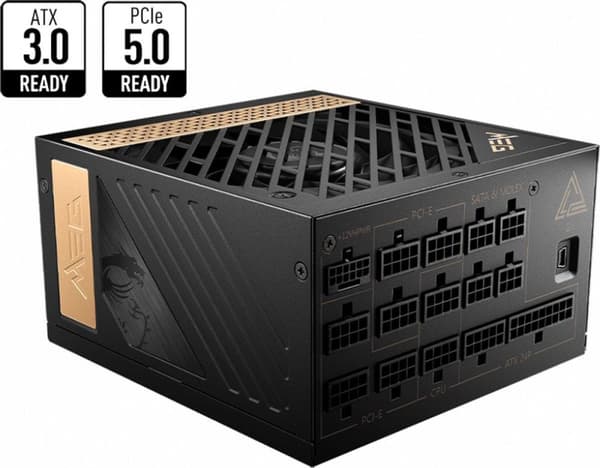 MSI MEG Ai1300P PCIE5 PSU 1300W 306-7ZP4A11-CE0 detail (306-7ZP4A11-CE0) Sort
