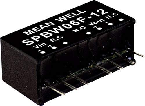 Middelbrønd SPBW06G-03 DC/DC konverter modul 1500 mA 6 W Antal udgange: 1 x (SPBW06G-03)