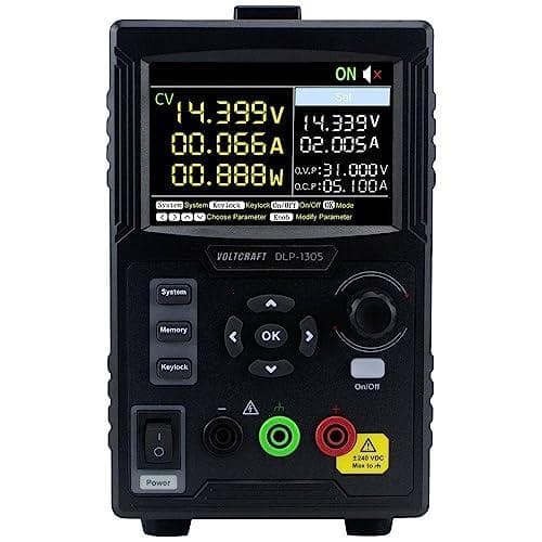 VOLTCRAFT DLP-1305 laboratoriestrømforsyning, justerbar 0 - 30 V 0 - 5 A 150 W slavefunktion antal udgange 1 x (VC-13095710)