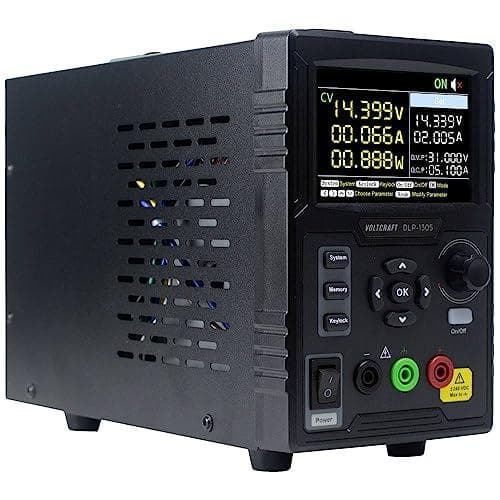 VOLTCRAFT DLP-1305 laboratoriestrømforsyning, justerbar 0 - 30 V 0 - 5 A 150 W slavefunktion antal udgange 1 x (VC-13095710)