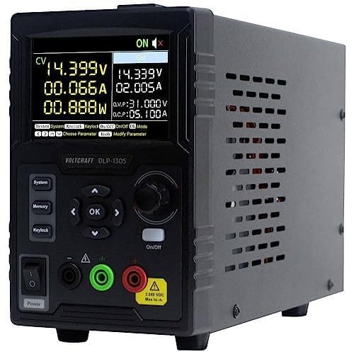 VOLTCRAFT DLP-1305 laboratoriestrømforsyning, justerbar 0 - 30 V 0 - 5 A 150 W slavefunktion antal udgange 1 x (VC-13095710)