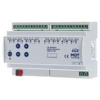 MDT JAL-0810M.02 blindaktuator 8-fold 8TE REG 10A 230VAC med rejsetidsmåling (JAL-0810M.02)