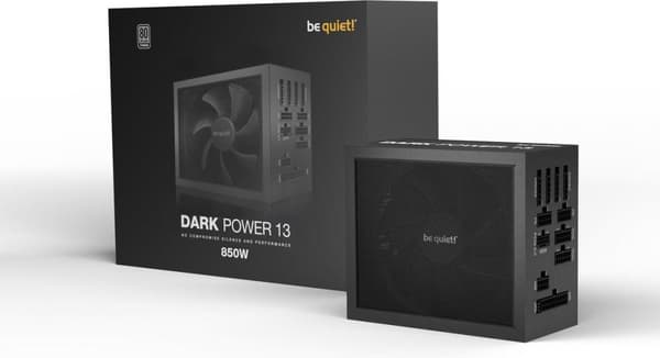 Power pack vær stille! Dark Power 13 850W Modulær 80+ Titanium (BN334) Sort