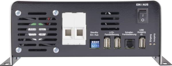 Voltcraft inverter SWD-1200/24 1200 W 24 V/DC 24 V/DC fjernstyrbar (SWD-1200/24)