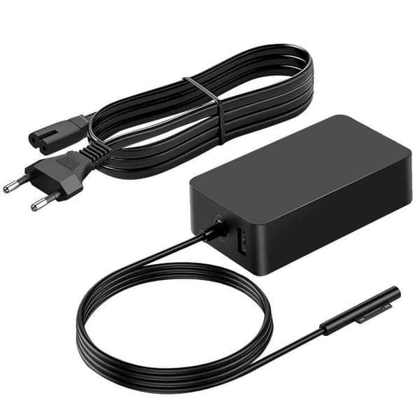 60W nätladdare för Microsoft Surface Pro 9 Surface Pro 8 och Surface Pro 7