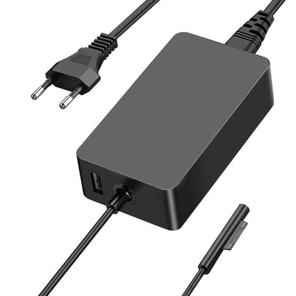 60W nätladdare för Microsoft Surface Pro 9 Surface Pro 8 och Surface Pro 7