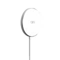 Miniatyrbild 2 av 4: MagSafe Laddare - FORCE POWER - FPMSINDPAD15WW - 15W - Integrerade magneter - Vit