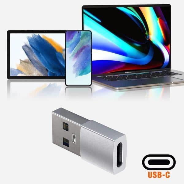 Satechi Grey Laddningsadapter - SATECHI - ST-TAUCS - USB - USB-C - Datorer