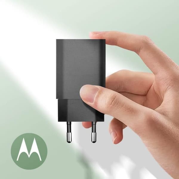 Motorola Original USB Nätladdare 5W Svart - MOTOROLA - Nätladdare - Svart - Laddningseffekt 5W