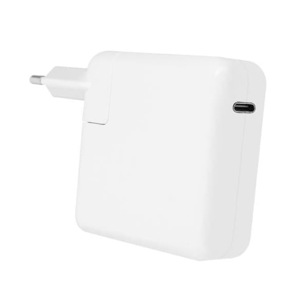 USB-C Nätladdare MacBook och iPad Quick Charge 96W Kompakt Vit