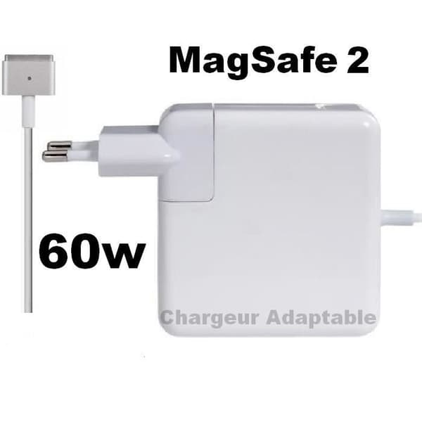 Strömladdare AC-adapter - KOMPATIBEL Apple MACBOOK PRO 13 Inch Magsafe 2 tip