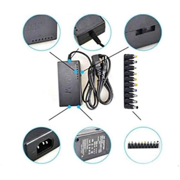 Universal Laptop-laddare 96 W 10-stifts transformator PC[268]