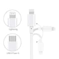 Miniatyrbild 4 av 4: 20W snabbladdare strömadapter + USB-C Lightning-kabel för iPhone