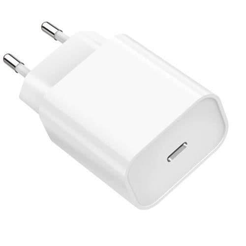 20W snabbladdare strömadapter + USB-C Lightning-kabel för iPhone