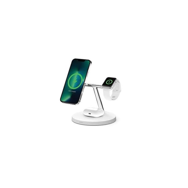 Trådlöst laddningsställ - Belkin - WIZ017VFWH - MagSafe - 15 Watt - Vit