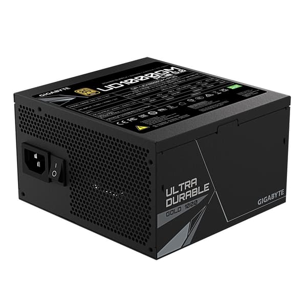 Gigabyte UD1000GM PG5 - Virtalähde (sisäinen) - ATX12V - 80 PLUS Gold - AC 100-240 V - 1000 Watt - aktiivinen PFC (GP-UD1000GM PG5 REV 2.0)