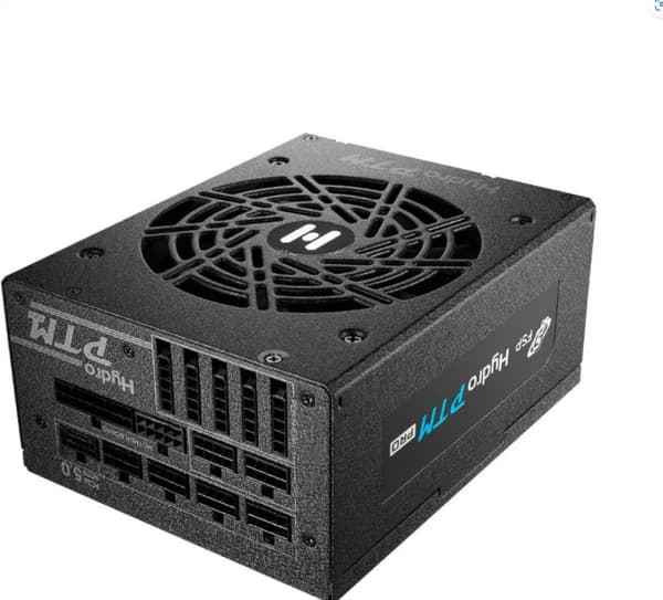 FSP Hydro PTM PRO ATX3.0 1200W - Strømforsyning - ATX12V 3.0, EPS12V 2.92 - 80 Plus Platinum - 1200 Watt - Modulær - 100-240V - Aktiv PFC - PCIe 5.0 -