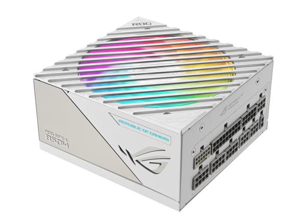 NEZ Asus ROG Loki SFX-L 850W Platinum strømforsyning hvid udgave (90YE00N2-B0NA00)