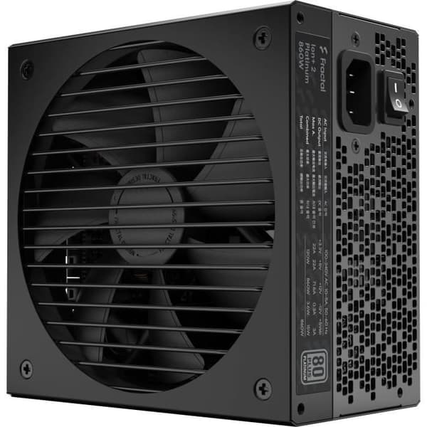 PC-strömförsörjning-FRAKTAL DESIGN-ION + 2 Platinium-860W (FD-P-IA2P-860-EU)