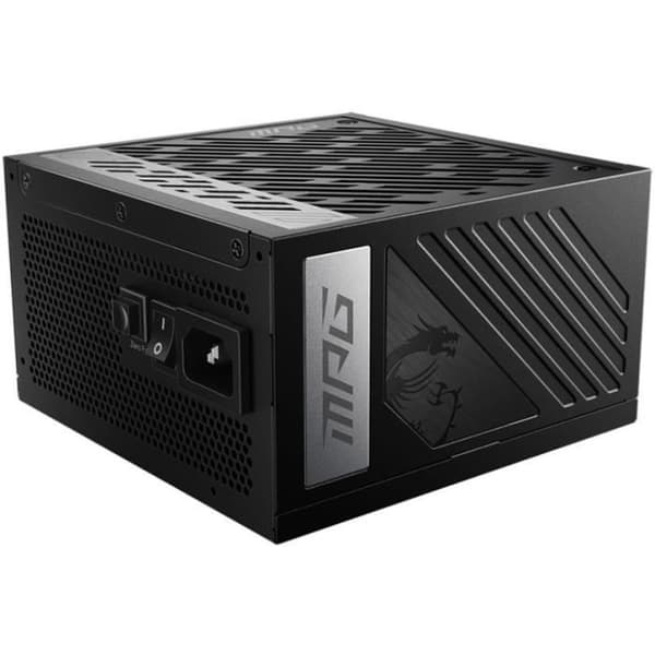 Strömförsörjning PC - MSI - 306-7ZP7C11-CE0 - MPG A1000G PCIE 5 - ATX 3.0 - 80+ Guld