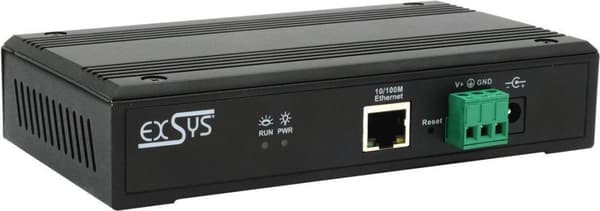 EXSYS GmbH seriell enhetsserver 4x RS232/422/485, med nätadapter (EX-61004)