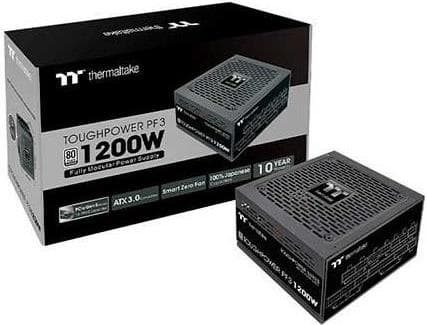 Strømforsyning Thermaltake Toughpower PF3 1200W ATX 3.0 PCIe 5.0 detail (PS-TPD-1200FNFAPE-3) Sort