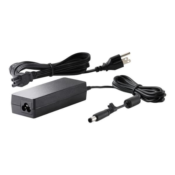 Strömförsörjning - HP - 65 Watt - AC 100-240 V - Aktiv PFC - Kompatibel med HP 260 G1 Svart