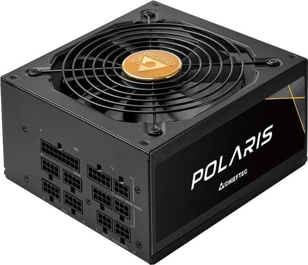 Strømforsyning Chieftec 850W POLARIS Modular (80+Guld) (PPS-850FC-A3) Sort