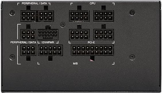 Strømforsyning Chieftec 1050W POLARIS Modular (80+Guld) (PPS-1050FC-A3) Sort