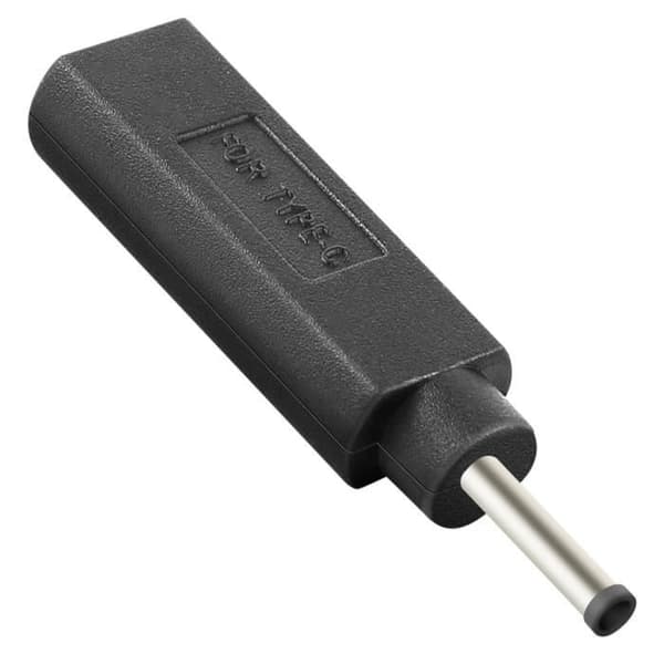 USB-C till DC 3,0 x 1,0 mm laddningsadapter för Acer Laptop