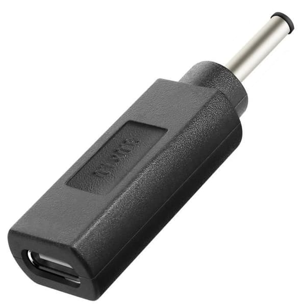 USB-C till DC 3,0 x 1,0 mm laddningsadapter för Acer Laptop