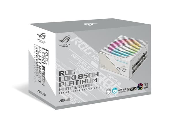 ASUS ROG Loki SFX-L 850W Platinum White strømforsyningsenhed 24-pin ATX