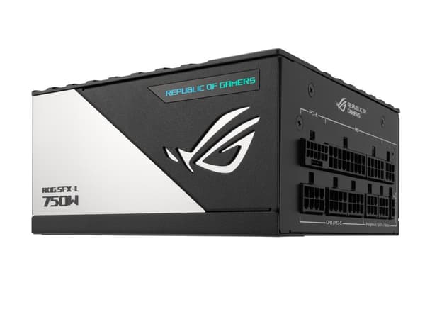 ASUS ROG Loki SFX-L 750W Platinum strömförsörjningsenhet 20+4 stift ATX Svart, Silver