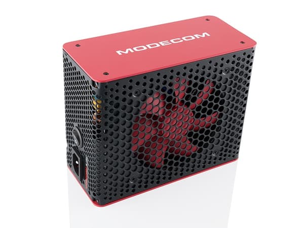 Modecom Volcano strømforsyningsenhed 750 W ATX Sort, Rød Sort, Rød