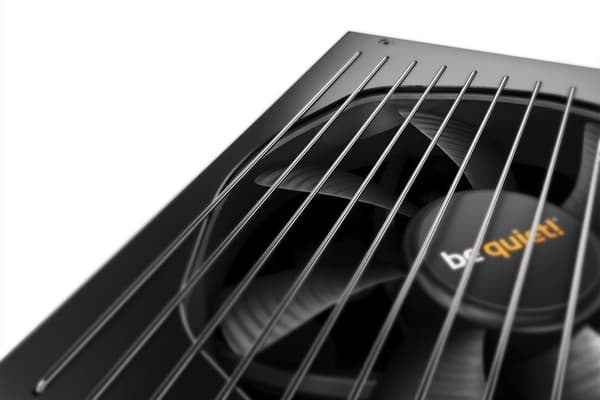 var tyst! BN338 nätaggregat 1000 W 20+4 stift ATX ATX Svart