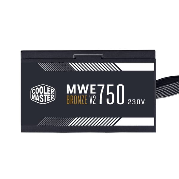 Cooler Master MWE 750 Bronze 230V V2 virtalähde 750 W 24-nastainen ATX ATX musta