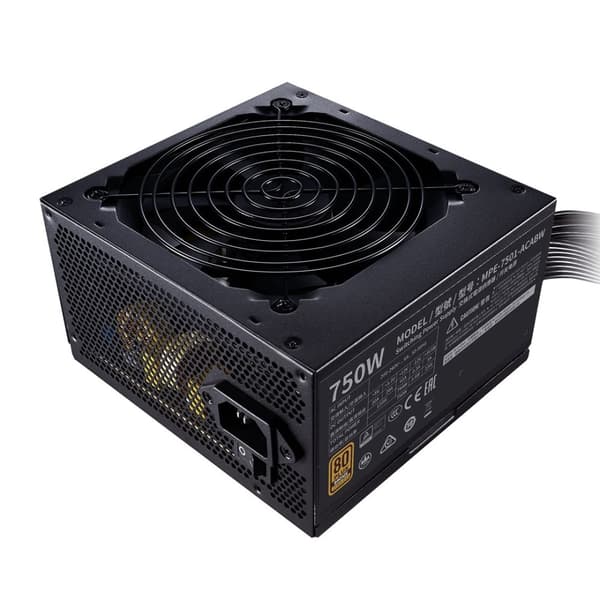 Cooler Master MWE 750 Bronze 230V V2 virtalähde 750 W 24-nastainen ATX ATX musta