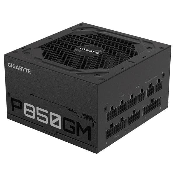 Gigabyte P850GM strømforsyningsenhed 850 W 20+4 pin ATX ATX Sort