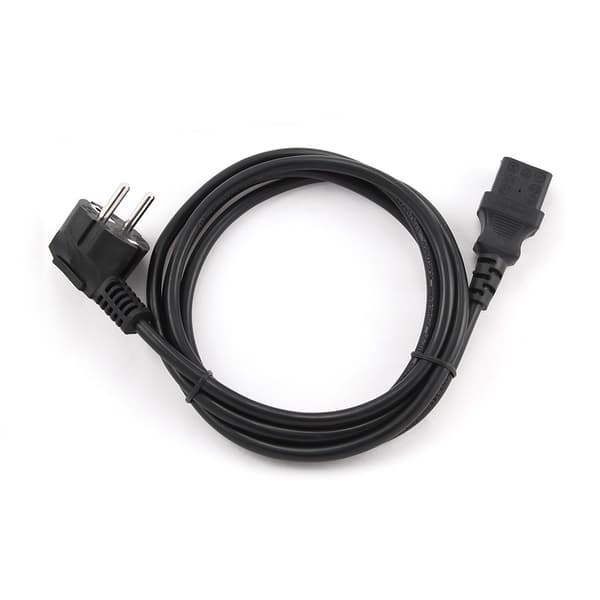Gembird PC-186-VDE virtajohto Musta 1,8 m