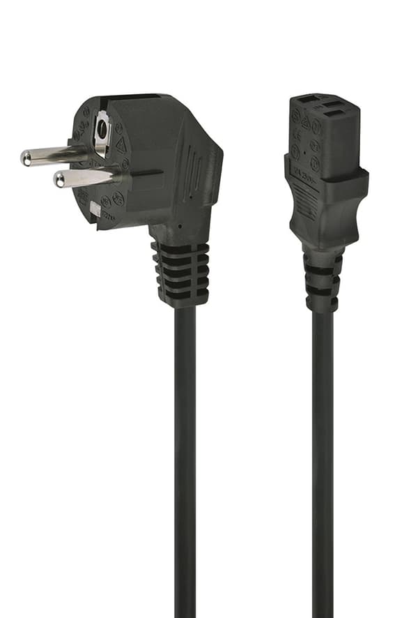 Gembird PC-186-VDE virtajohto Musta 1,8 m