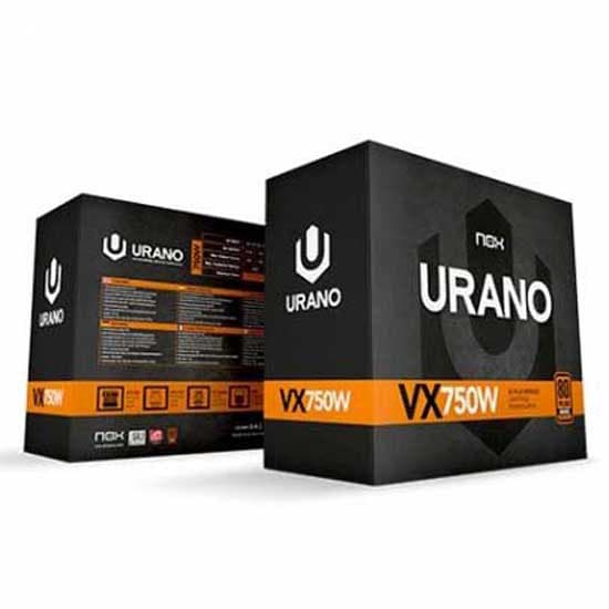 Nox Strömförsörjning Urano Bronze Vx 750w Gul,Svart