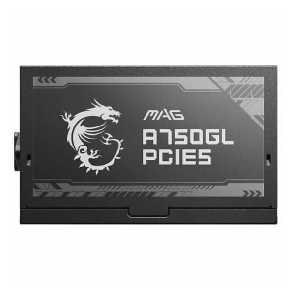 Msi Modulær Strømforsyning Mag A750gl 80 Plus Gold 750w Sort